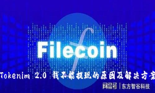 Tokenim 2.0 钱不能提现的原因及解决方案