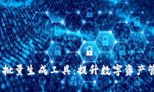 Tokenim 2.0 钱包批量生成工具:提升数字资产管理效率的解决方案