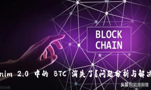 Tokenim 2.0 中的 BTC 消失了？问题分析与解决方案